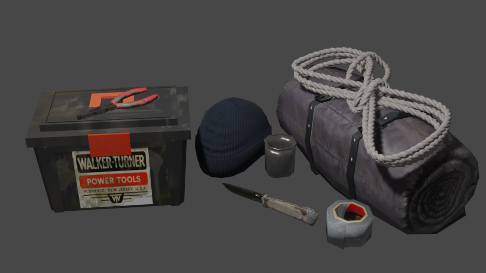 SURVIVAL KIT (LOW-POLY)  preview image 1